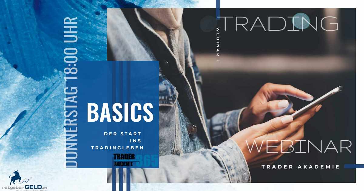Titelbild zum ersten Webinar der Trader Akademie